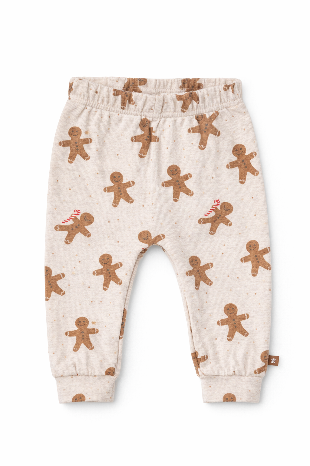 Feetje pyjama - gingerbread - preloved