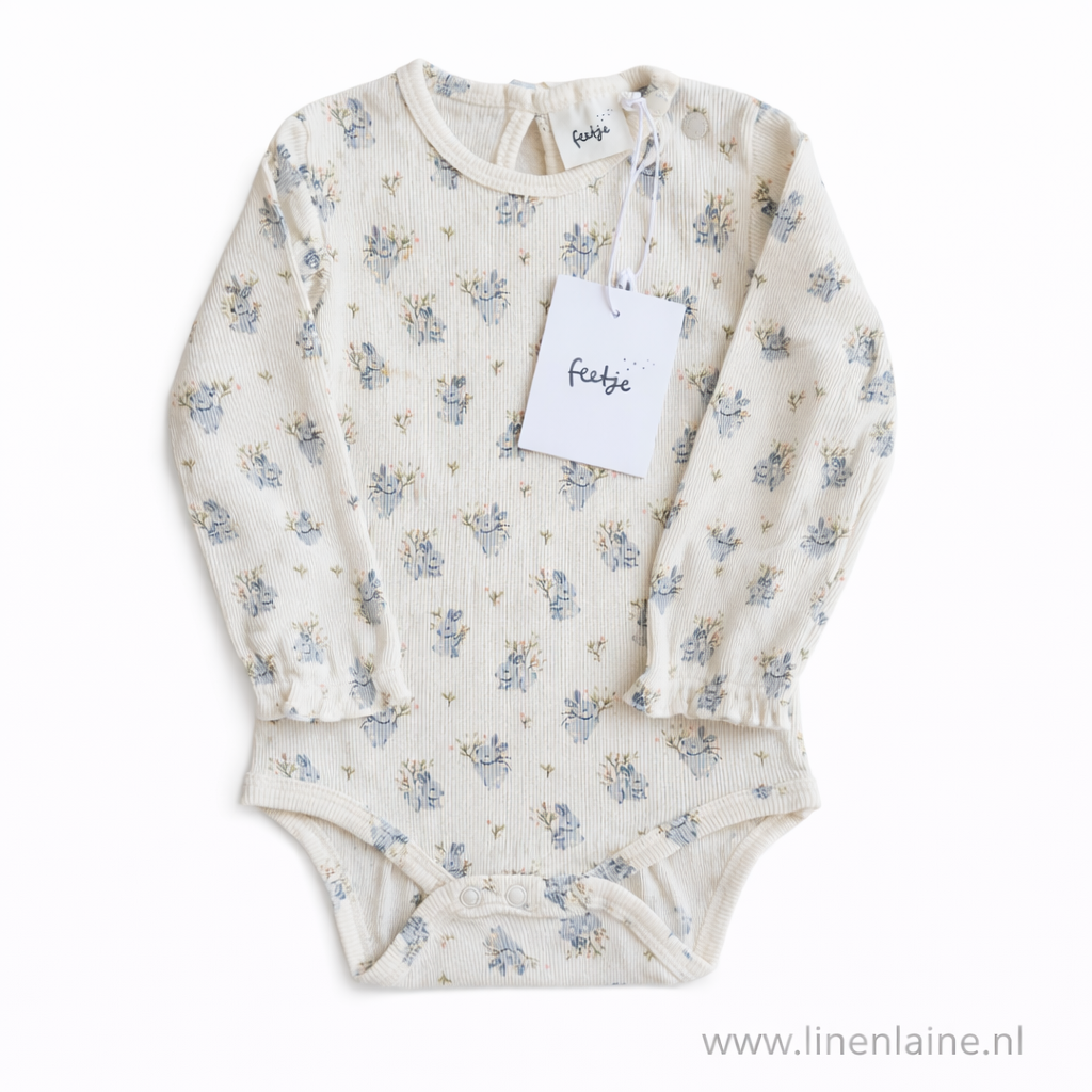 Feetje - romper - fields of green