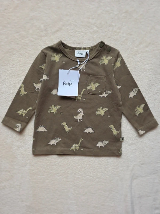 Feetje "rawrsome" - longsleeve - nieuw