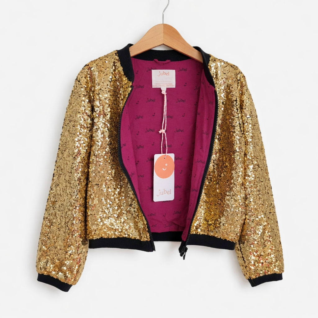 Jubel - bomberjack goud - shine bright