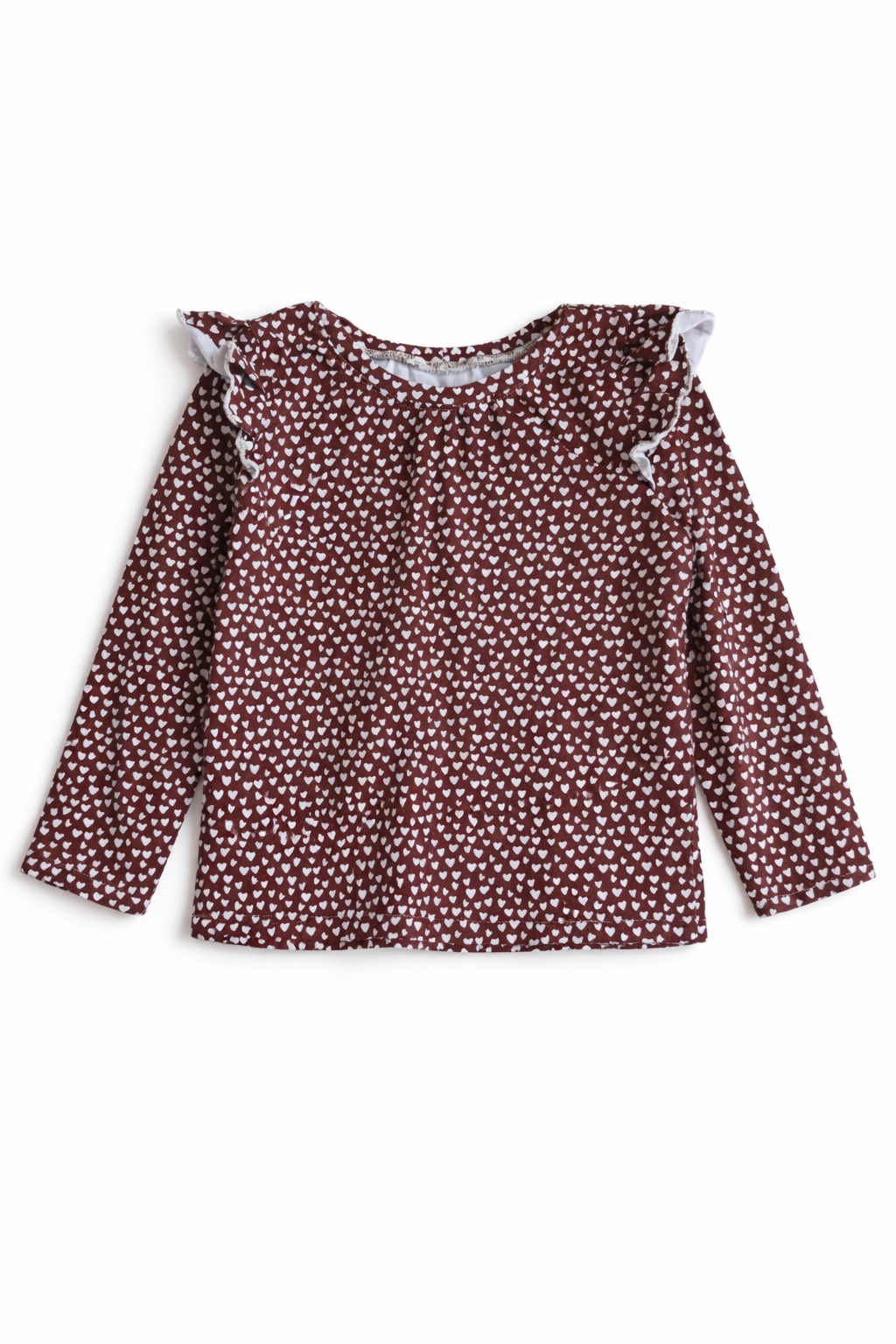 Handgemaakt setje - meisje hartjes - preloved