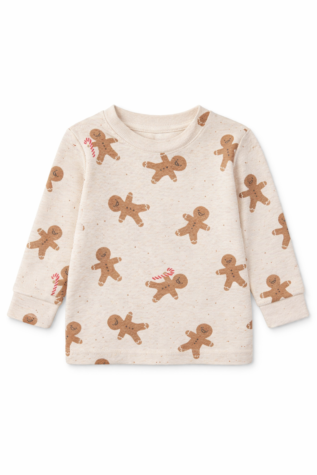 Feetje pyjama - gingerbread - preloved