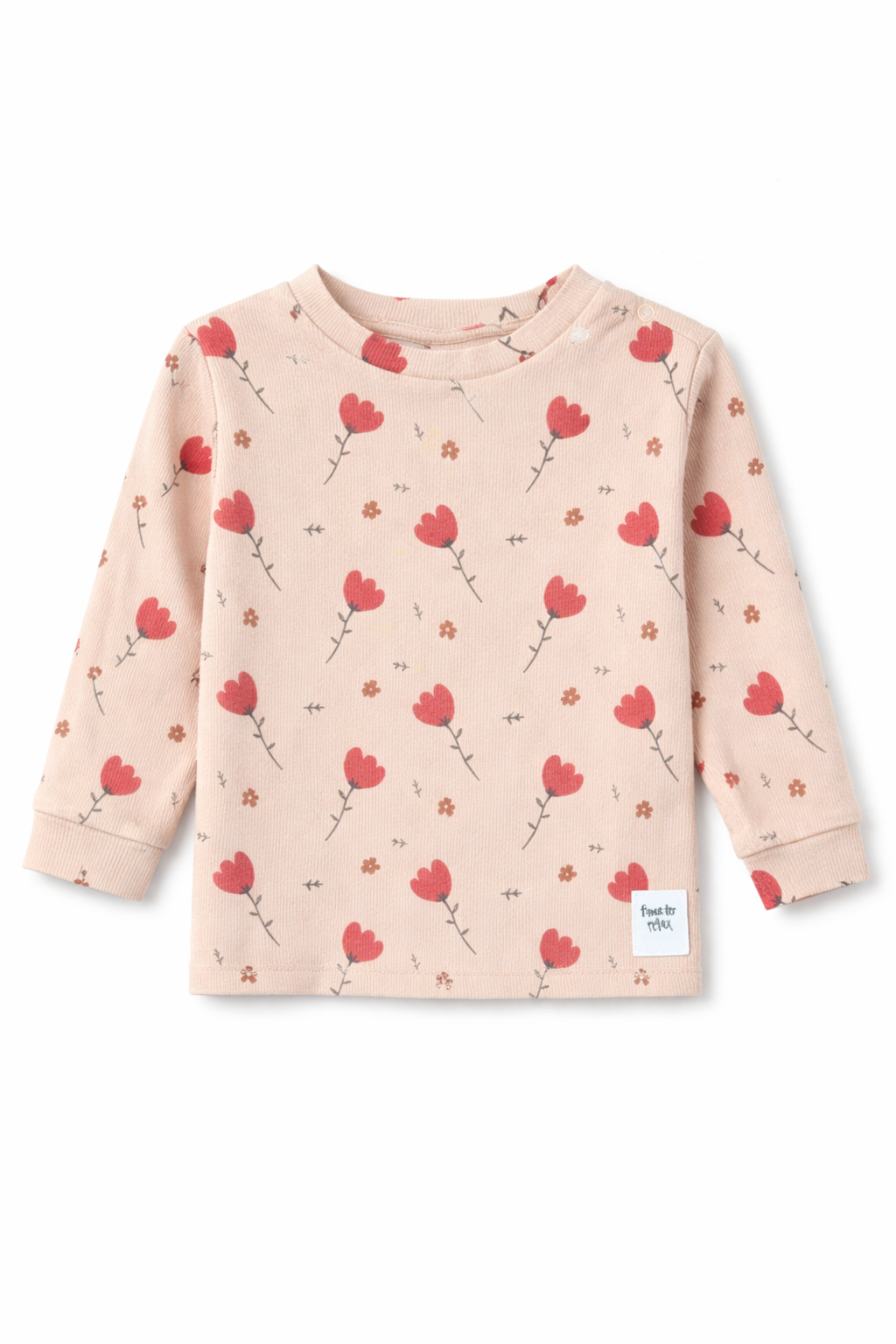 Feetje pyjama - roosjes - preloved